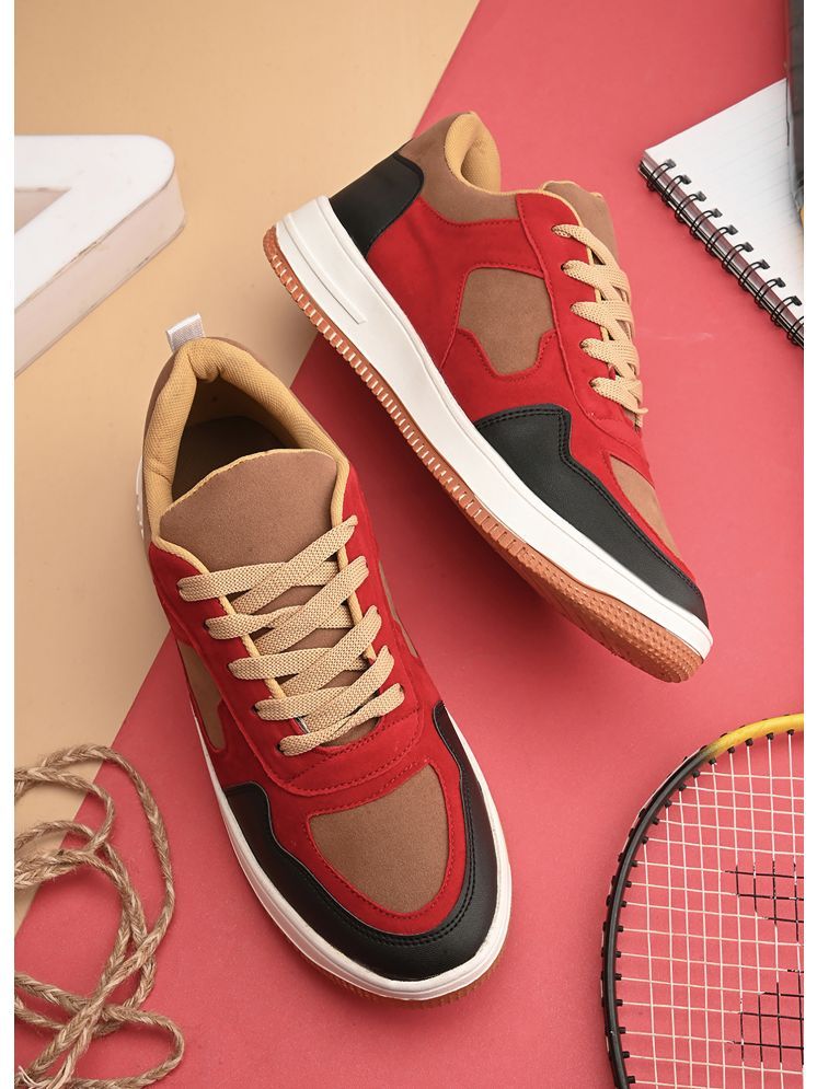     			Karsun Red Men's Sneakers