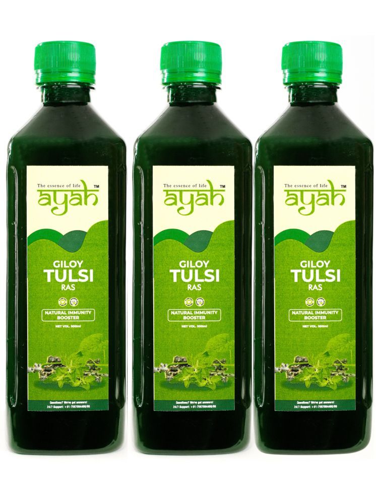     			Ayah Giloy Tulsi Ras / Juice - Super Saver Pack of 3