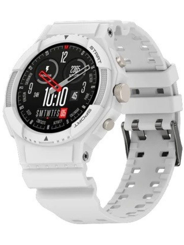     			Fireboltt TFT BT Calling Smart Watch with Aluminium Strap Upto 5 days Backup ( White )