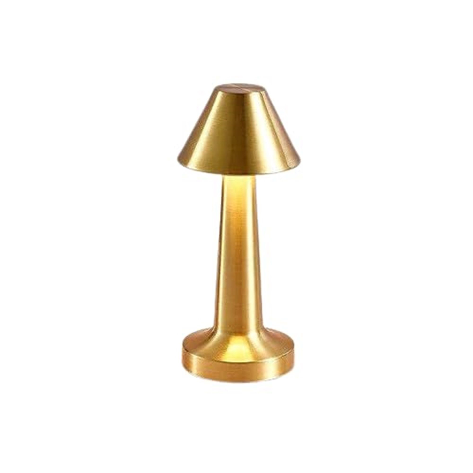     			Gjshop Gold Table Lamp ( Pack of 1 )