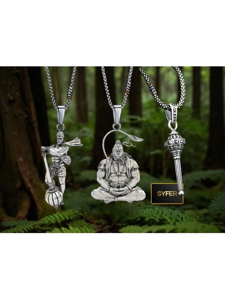     			Green Spiritual Idol Pendant 1 ( Pack of 1 )