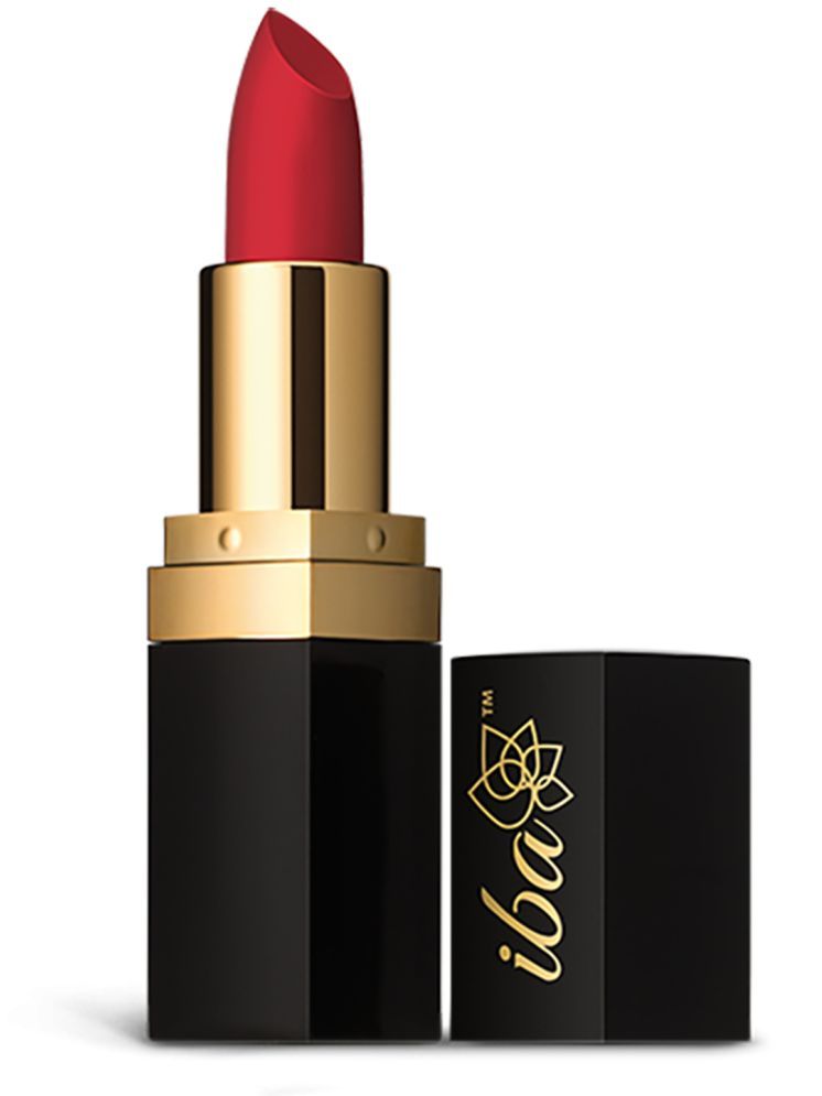     			Iba Pure Lips Long Stay Matte Lipstick M07 Red Velvet, 4g , Highly Pigmentated , Long Lasting, (Pack of 1)