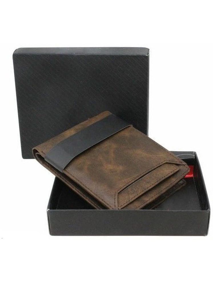     			JND Brown PU Men's Regular Wallet ( Pack of 1 )