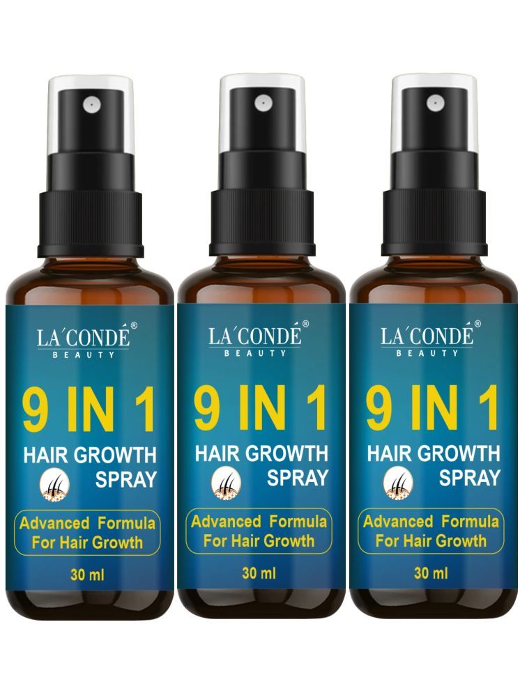     			La'Conde 9in1 HairGrowthSpray Hair Serum 30 mL Pack of 3