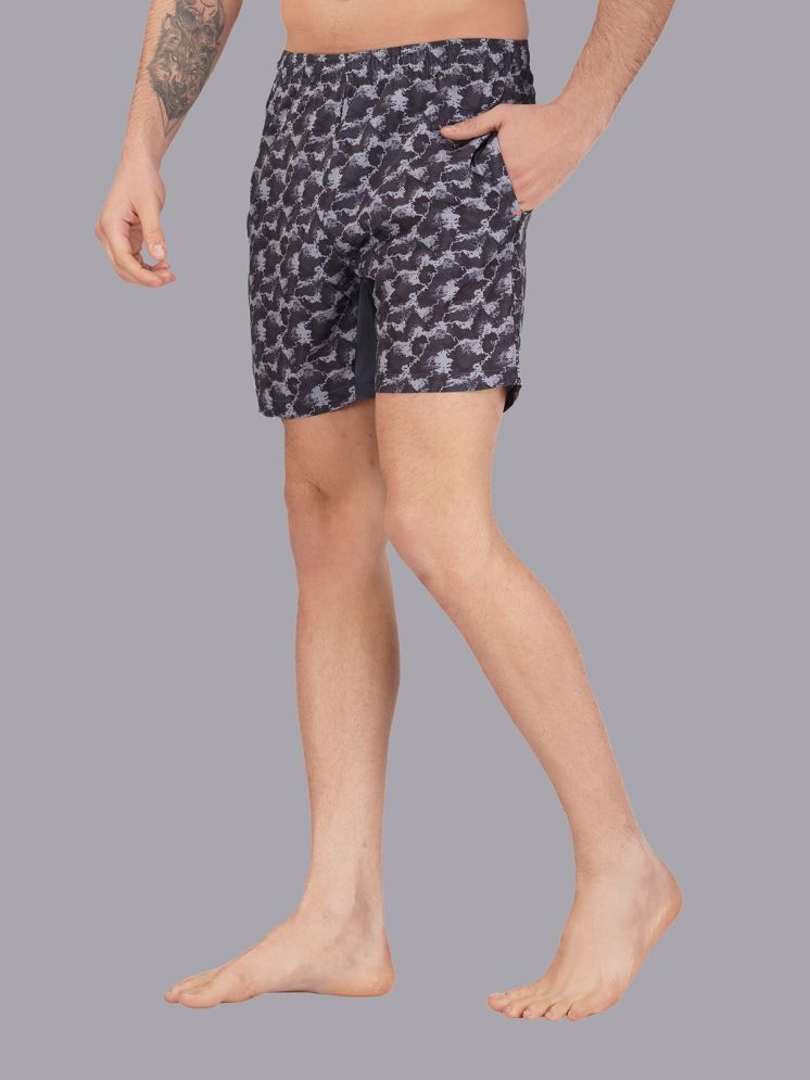     			NEVER LOSE Black Polyester Men's Swimming Shorts ( Pack of 1 )