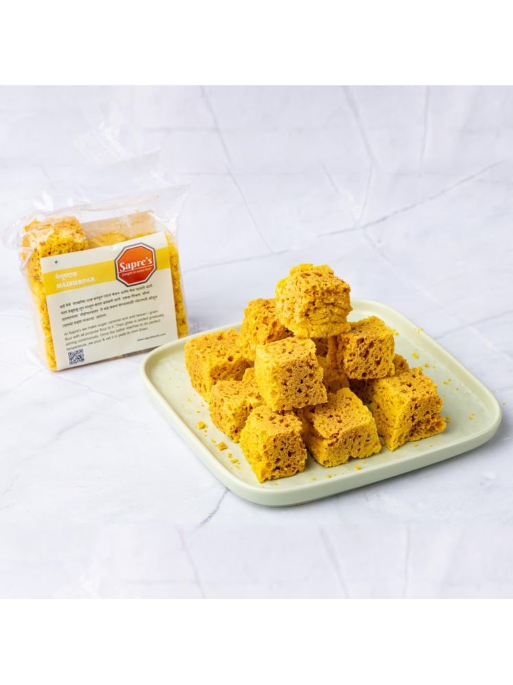     			Sapre's MaisorePak Mysore Pak 400 gm Pack of 2