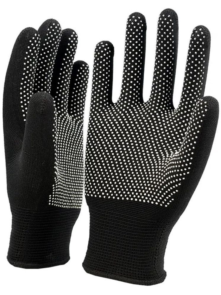     			Shopeleven Black Batting Gloves ( 1 Pair )