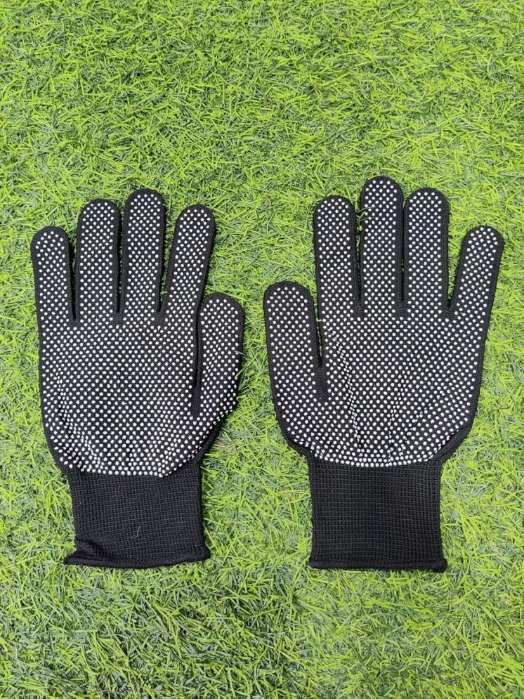     			Shopeleven Black Batting Gloves ( 1 Pair )