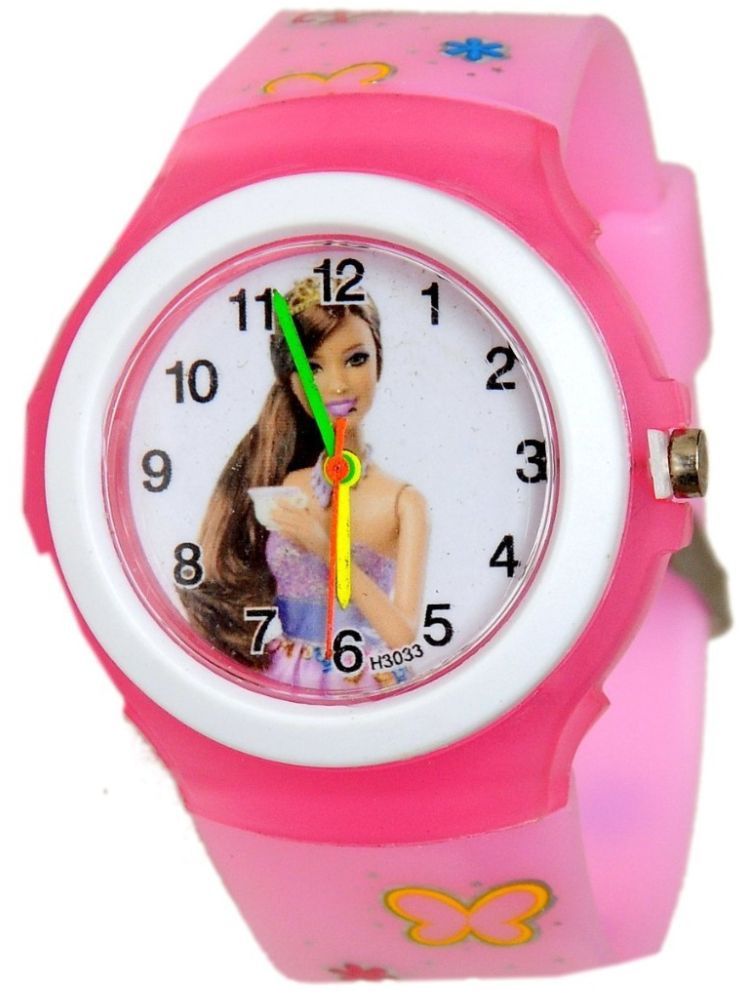     			Svats White Dial Analog Girls Watch ( Pack of 1 )