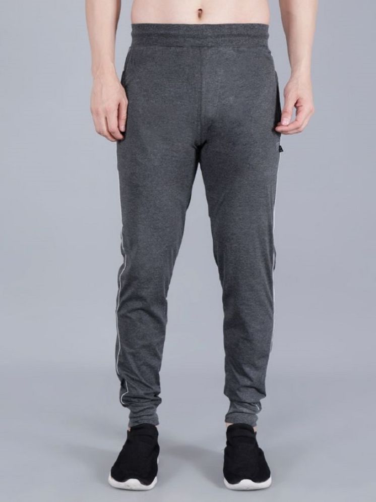     			TF Dark Grey Cotton Blend Men's Sports Joggers ( Pack of 1 )