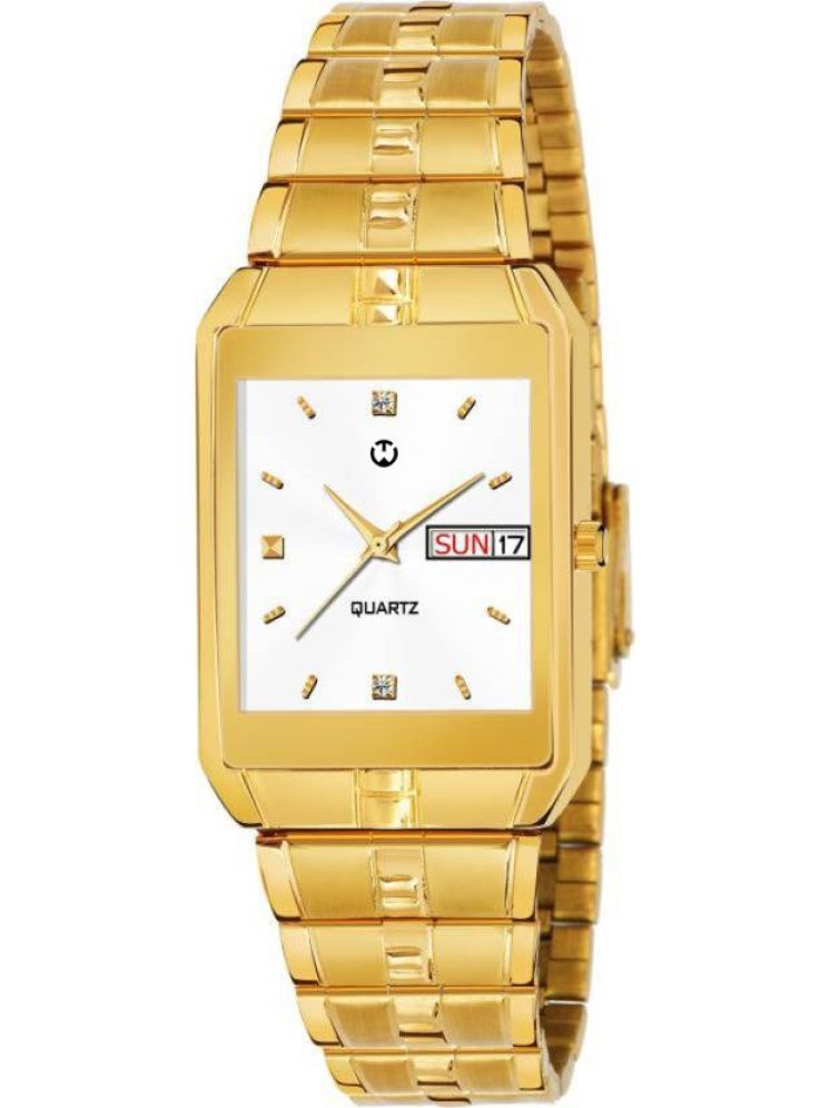     			Wizard Times Gold Stainless Steel Analog Men's Watch