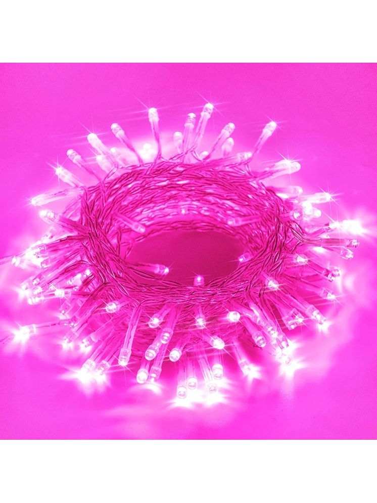     			ZESTRUM Pink 11 Mtr String Light ( Pack of 1 )