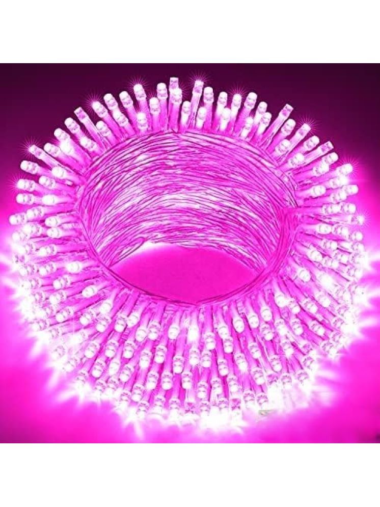     			ZESTRUM Pink 20M String Light ( Pack of 6 )