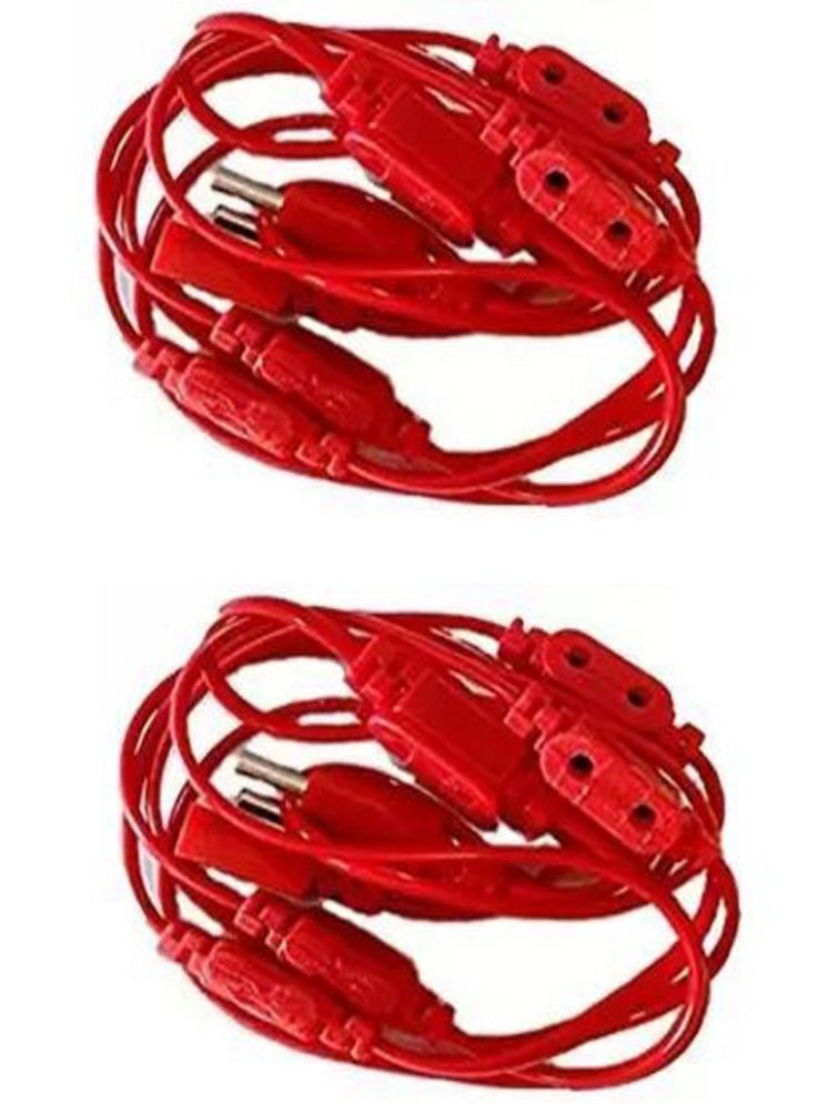     			ZESTRUM Red 3M String Light ( Pack of 2 )