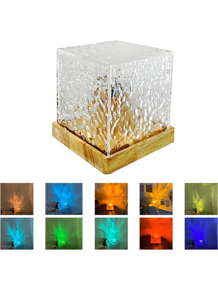     			Gjshop Multicolor Night Lamp ( Pack of 1 )