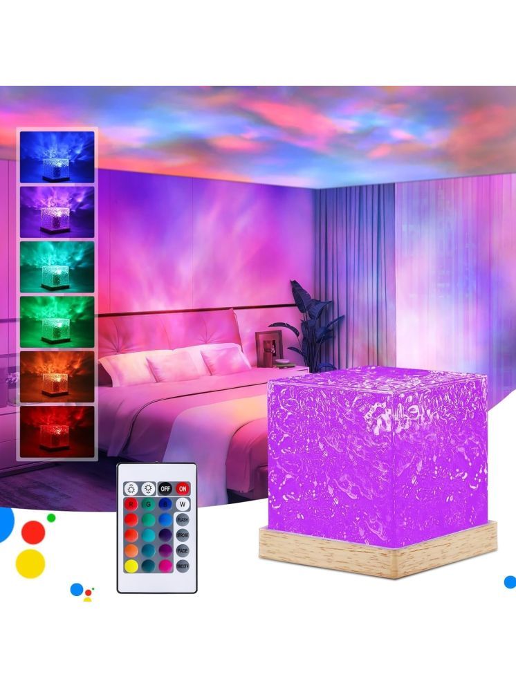     			Gjshop Multicolor Night Lamp ( Pack of 1 )