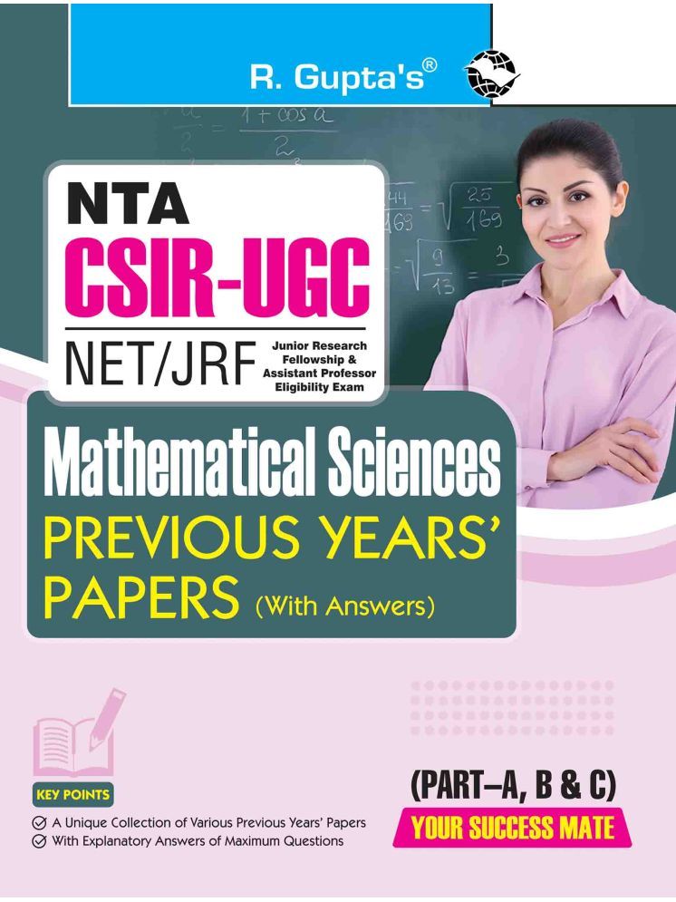     			Joint CSIR-UGC NET: Mathematical Sciences - Previous Years' Papers (with Answers)