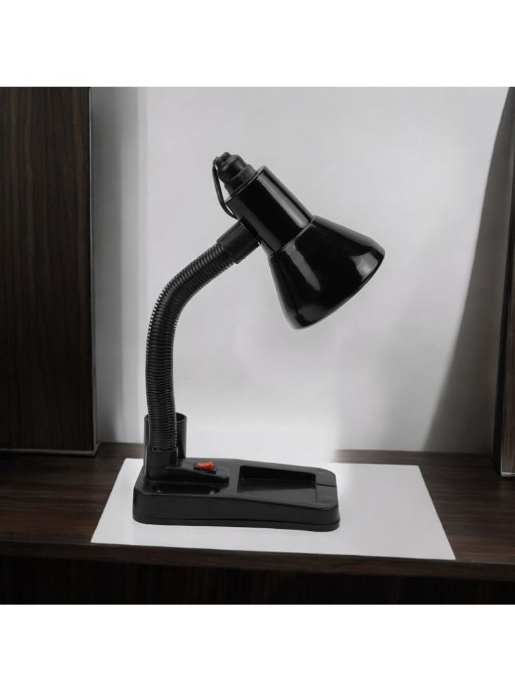     			ZESTRUM Black Study Table Lamp ( Pack of 1 )