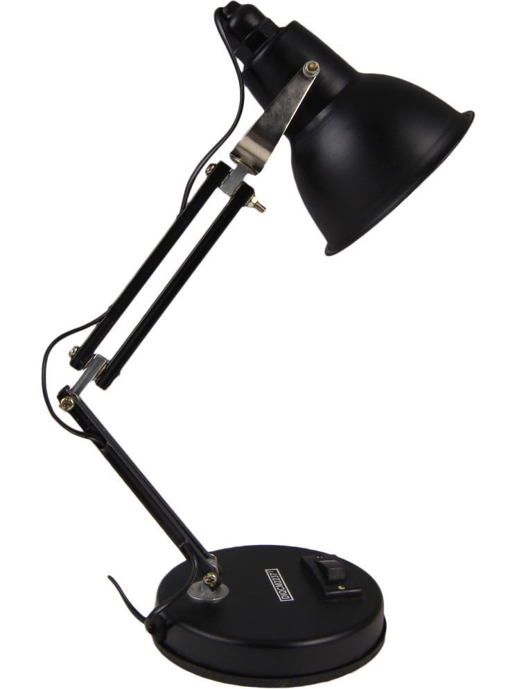     			ZESTRUM Black Study Table Lamp ( Pack of 1 )