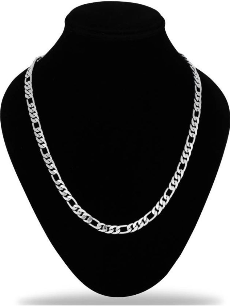     			db enbloc Oxidized Silver Chain ( Set of 1 )