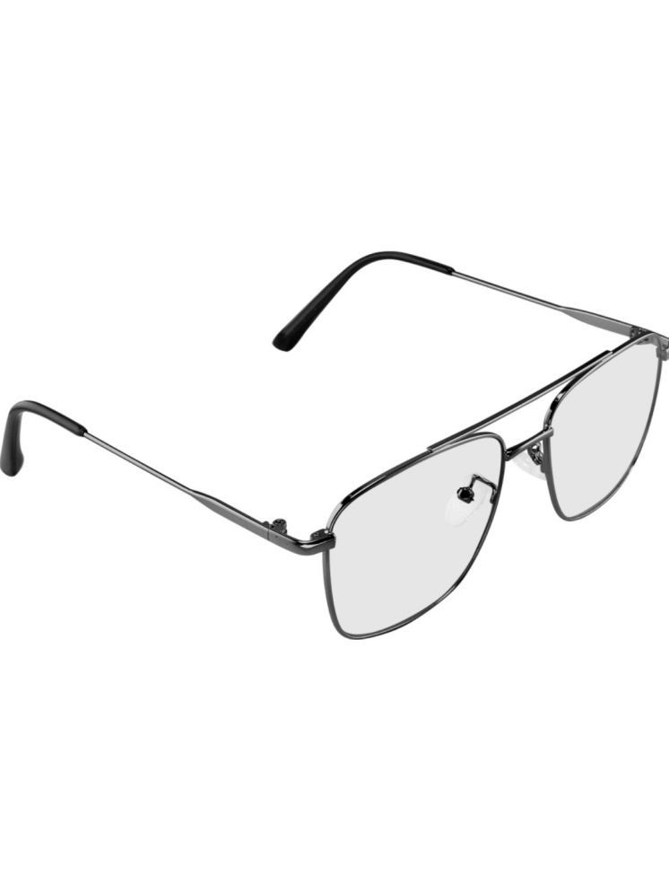     			Admire Grey Full Rim Square Computer Glasses ( Pack of 1 )