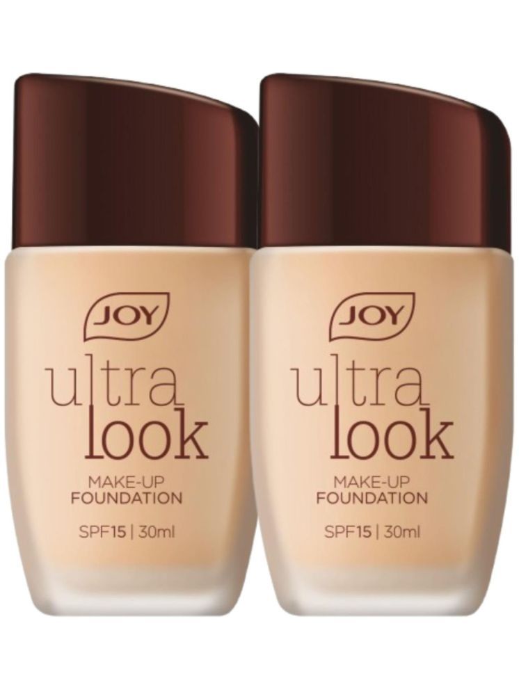     			Joy Natural Liquid For All Skin Types Skin Light Foundation Pack of 2