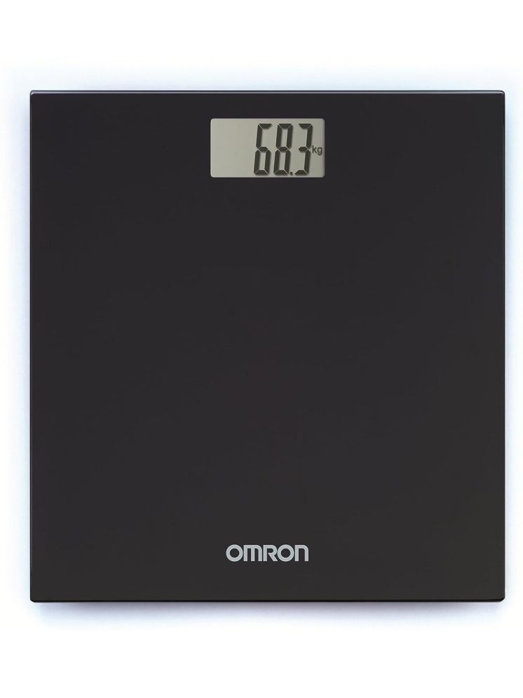     			Omron Black Crystal Digital Weighing Scale