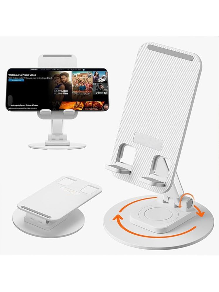     			Sb Grand Foldable Mobile Holder for Smartphones and Tablets ( White )