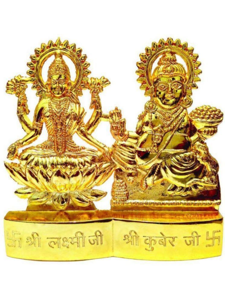     			Shri Astha Vinayak Brass Laxmi Kuber Idol ( 5 cm )