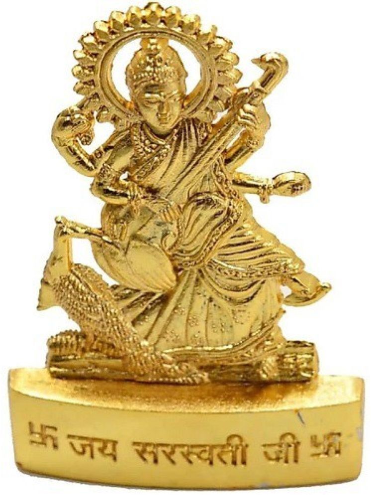     			Shri Astha Vinayak Iron Goddess Saraswati Idol ( 4 cm )