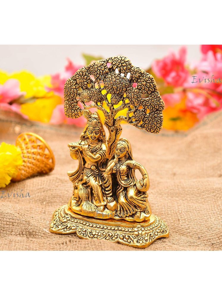     			Shri Astha Vinayak Iron Radha Krishna Idol ( 12 cm )