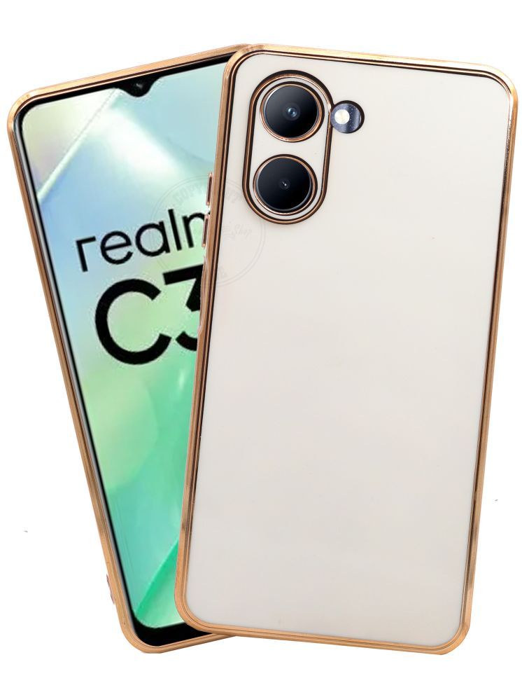     			VAKIBO Plain Cases Compatible For TPU Glossy Cases Realme C33 ( )