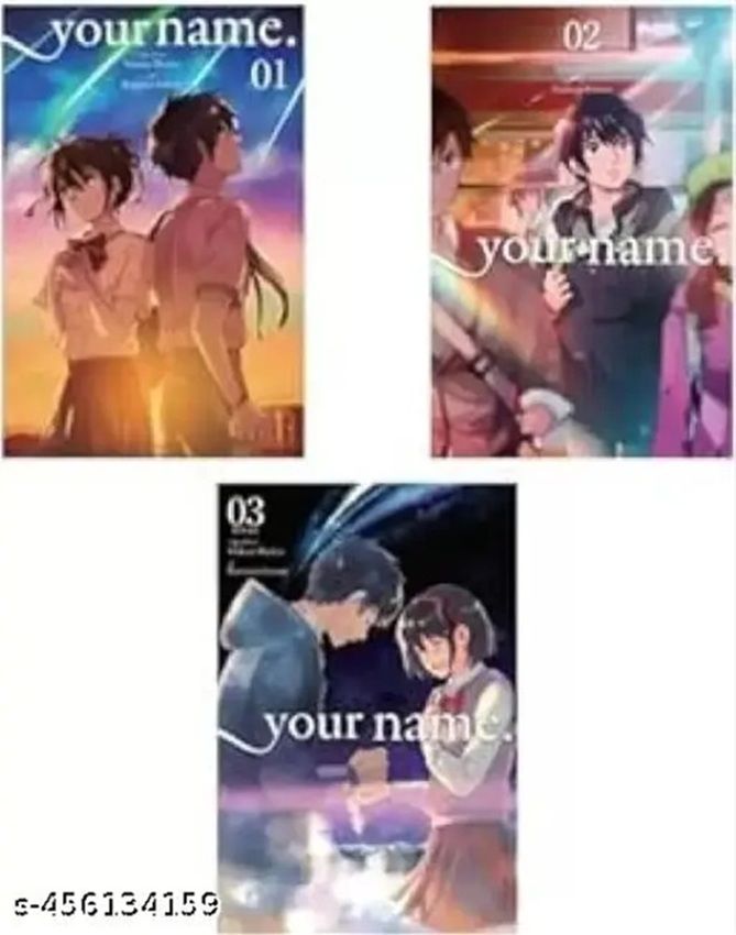     			Your Name Vol 1 & Vol 2 & Vol 3 (Manga) (Paperback, Shinkai Mako)