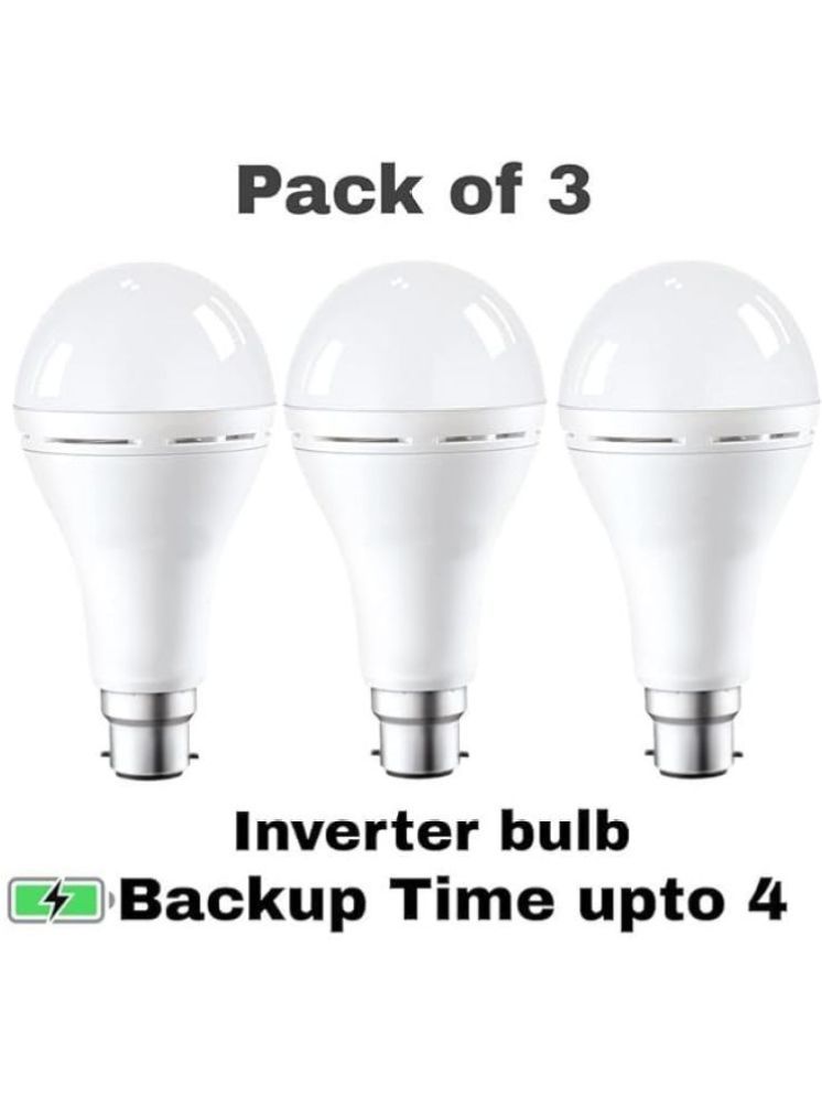     			ZESTRUM 12W Cool Day Light Inverter Bulb ( Pack of 3 )