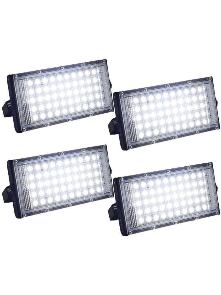     			ZESTRUM Cool Day Light 50 Watts Flood Light ( Pack of 4 )