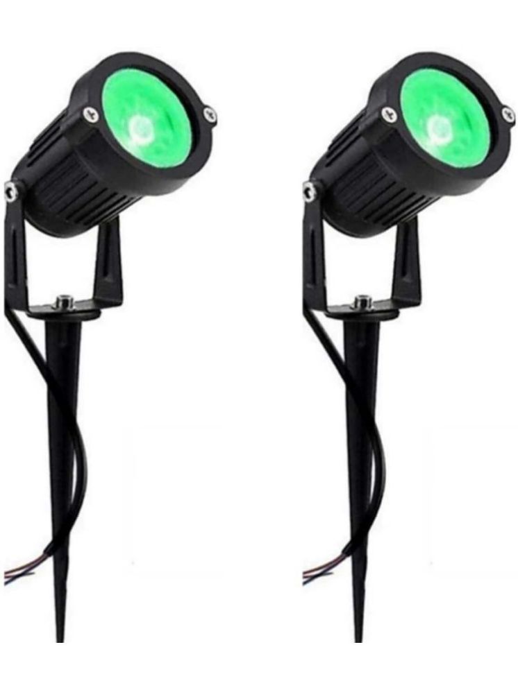     			ZESTRUM Cool Day Light 6 Watts Outdoor Wall Flood Light ( Pack of 2 )