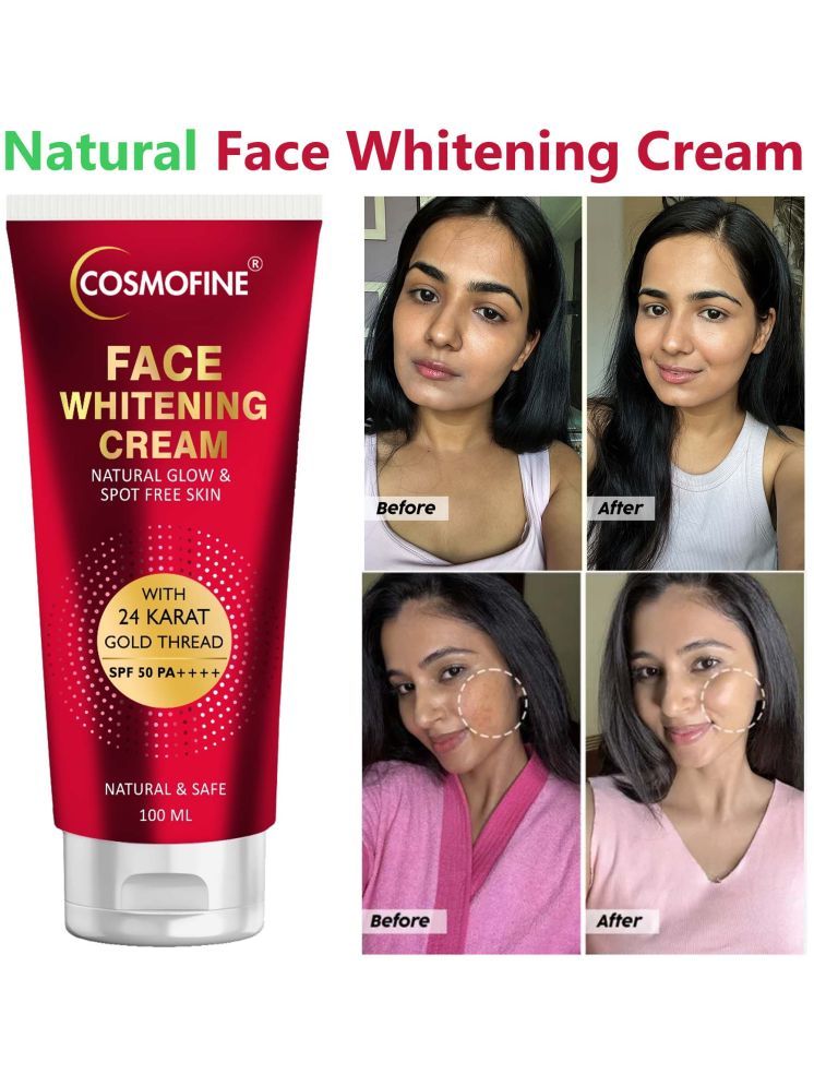     			COSMOFINE Day Cream All Skin Type Kesar ( 100 ml )