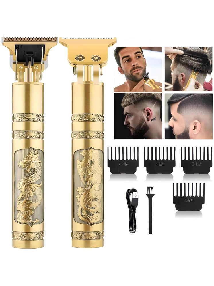     			Gatih Beard Hair Trimmer Gold Cordless Beard Trimmer With 120 minutes Runtime