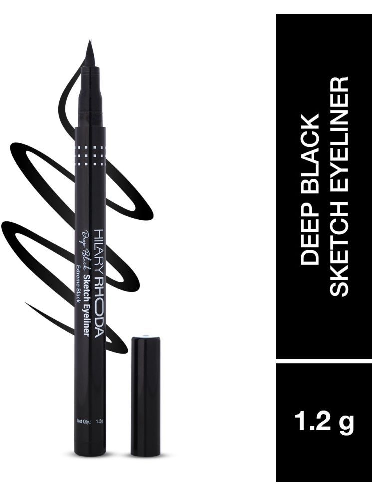     			Hilary Rhoda Black Metalic Eye Liner Sketch Pen Liner ( Pack of 1 )