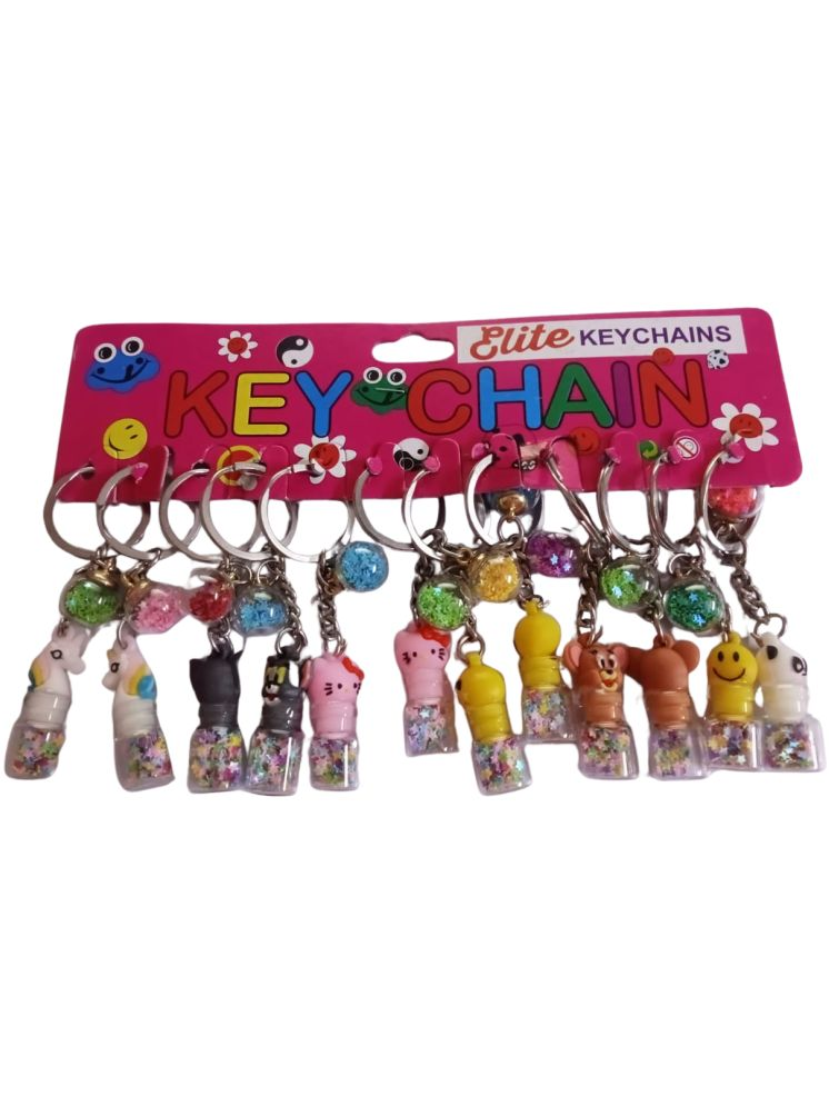     			La Belleza Multicolor Men's Lanyard Keychain ( Pack of 10 & more )