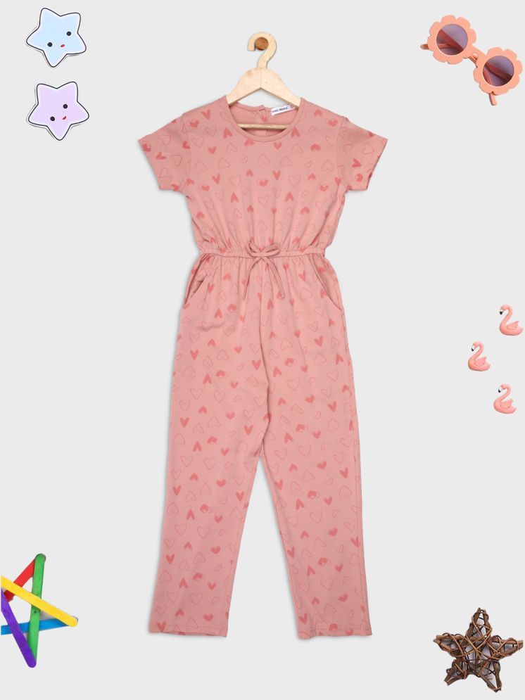     			PAMPOLINA Baby Girls Cotton Blend Jumpsuit ( Pack of 1 , Pink )