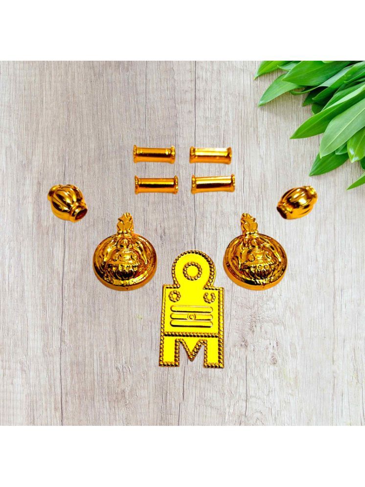     			TGS GOLD COVERING Gold Pendant set ( Pack of 1 )