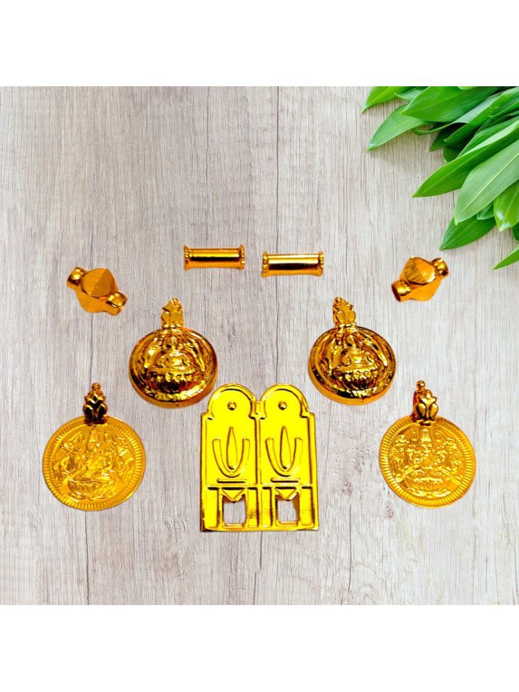     			TGS GOLD COVERING Gold Pendant set ( Pack of 1 )