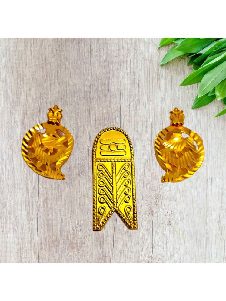     			TGS GOLD COVERING Gold Pendant set ( Pack of 1 )