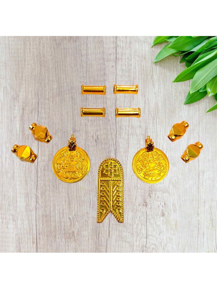     			TGS GOLD COVERING Gold Pendant set ( Pack of 1 )