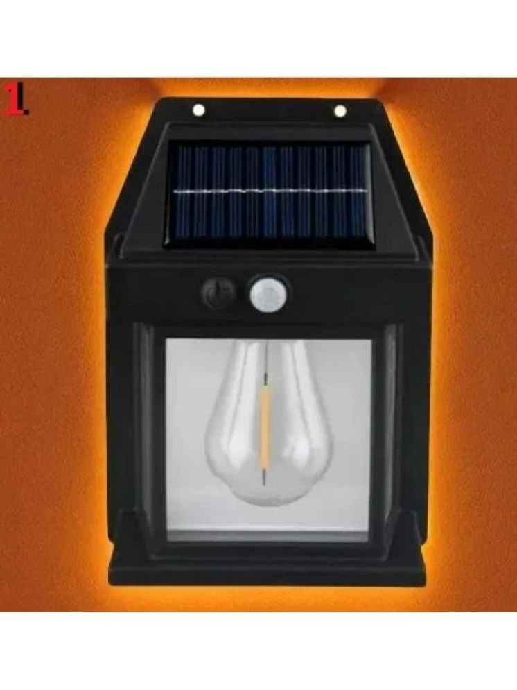     			ZESTRUM 5W Solar Outdoor Wall Light ( Pack of 1 )