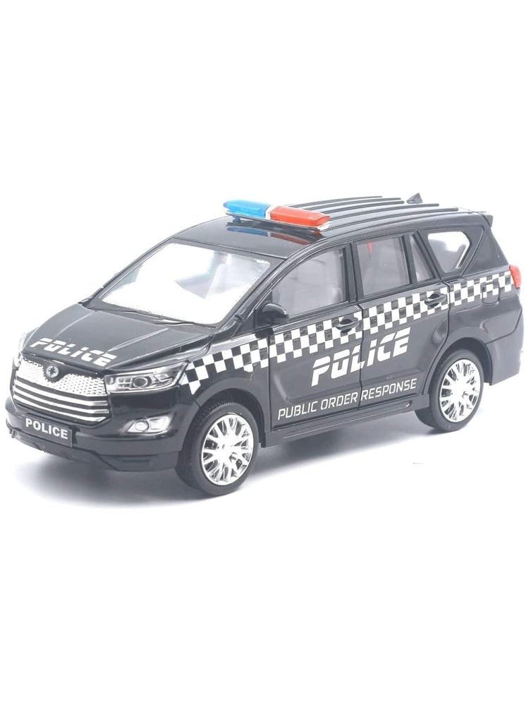     			Cristiano 2.0 Black Police - Pull Back Action- a Cool Police Car for Kids (Multicolor, Pack of: 1)