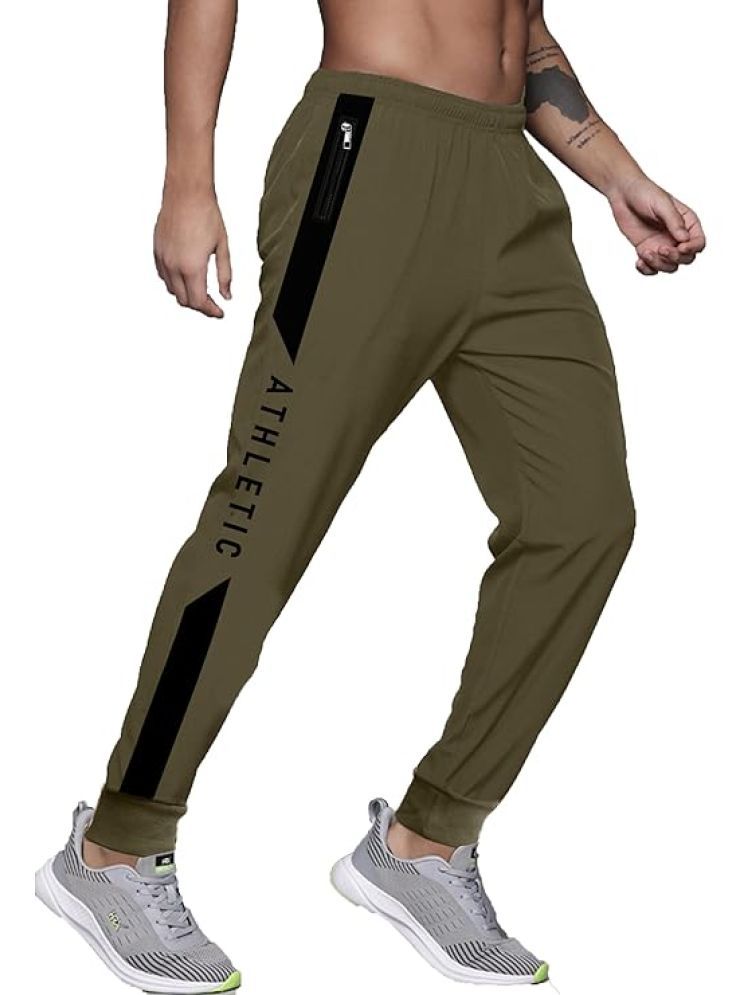     			JUGULAR Khaki Cotton Men's Joggers ( Pack of 1 )