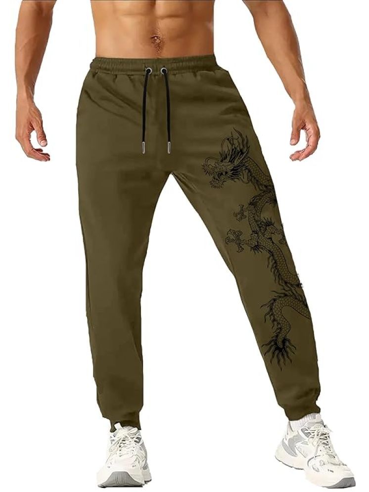     			JUGULAR Khaki Cotton Men's Joggers ( Pack of 1 )