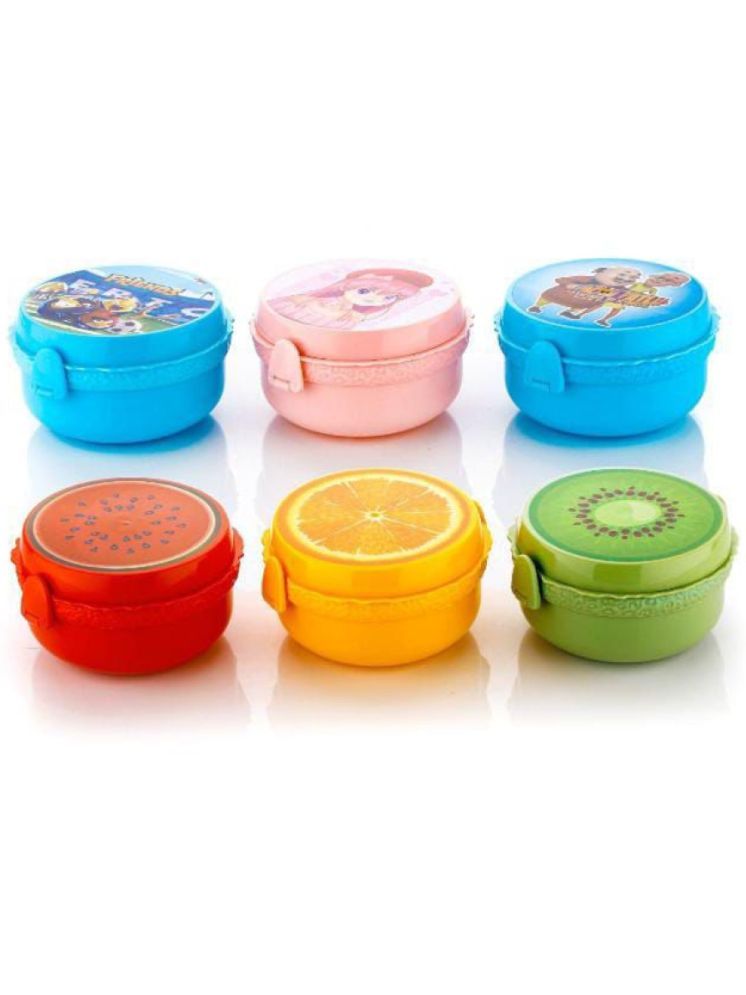     			Lunch box - Multicolor Plastic Lunch Box ( Pack of 1 )